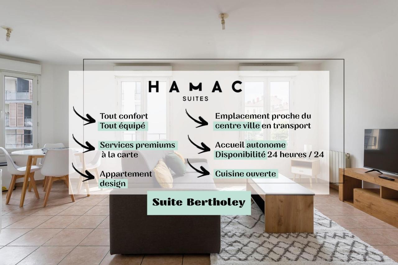 Hamac Suites - Studio Bertholey Oullins - 2People 외부 사진
